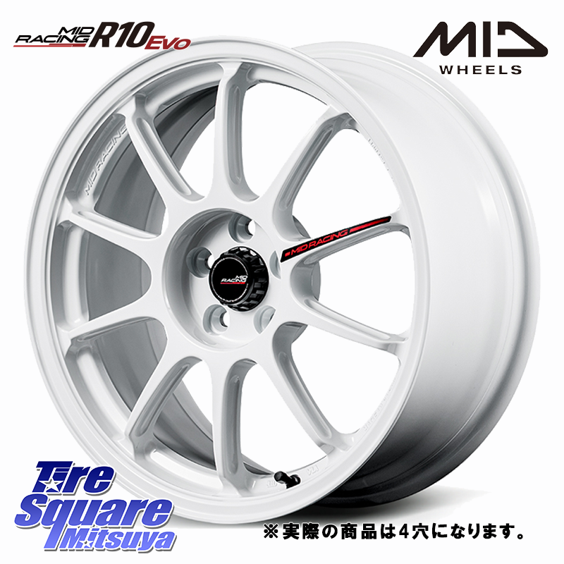 MANARAY MID RACING R10 EVO ホイール 17インチ レーシング◇参考画像